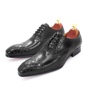 Luxury Genuine Cow Leather Office Dress Shoes