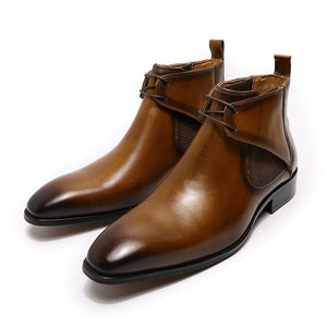 Luxury Handmade Genuine Leather Boots