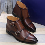Handmade Genuine Leather Mens Ankle Boots