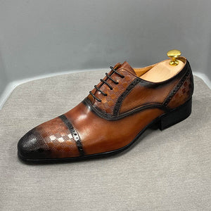 Luxury Genuine Cow Leather Office Dress Shoes