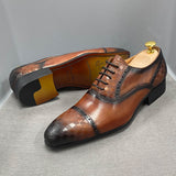 Luxury Genuine Cow Leather Office Dress Shoes