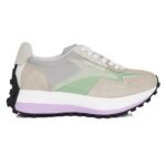 SwiftSleek Top-Leather Sneaker Green