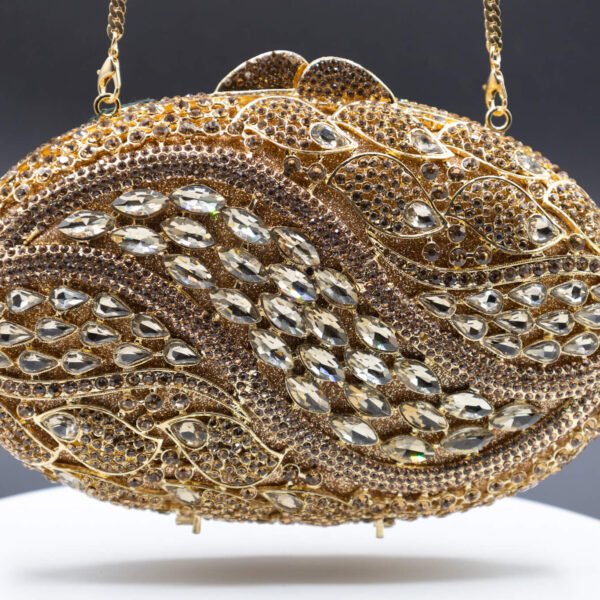 GLITTERATI GALA PURSE-GOLD