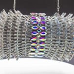 Grand Gala Bow Clutch - Silver