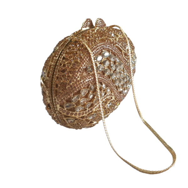 GLITTERATI GALA PURSE-GOLD
