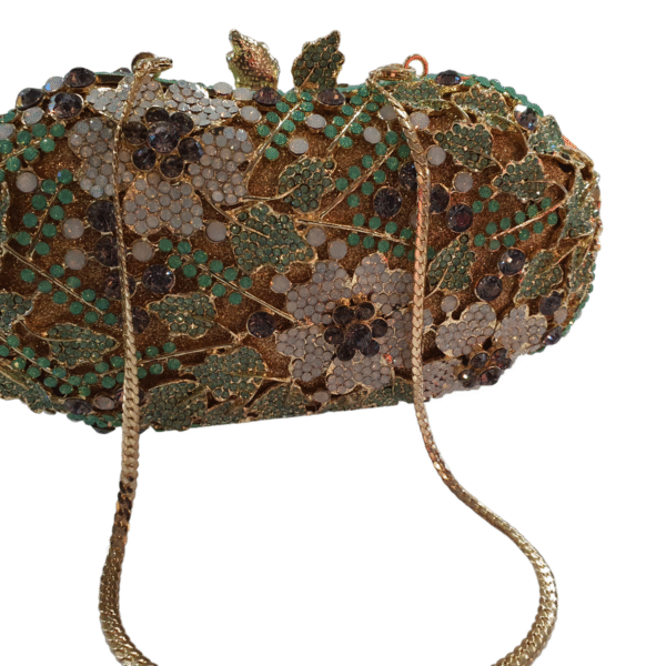 SILKEN SAPPHIRE CLUTCH
