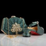 Valentino  Sandals Italian Bag Set - Green