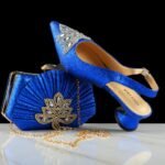 Valentino  Sandals Italian Bag Set - Blue