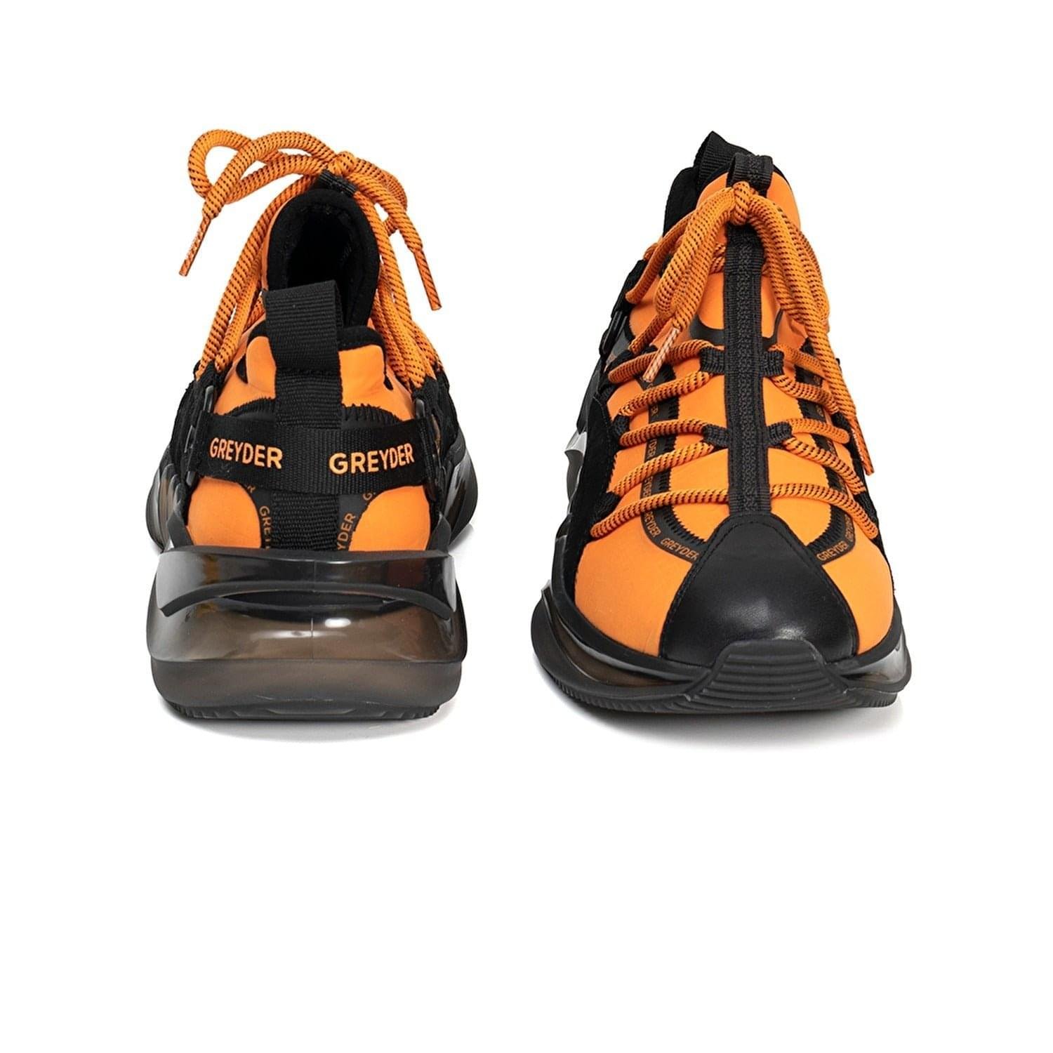 Colorful High Heel Sneakers SKU: GR1SA17051SI/40 Black Orange - Image 2