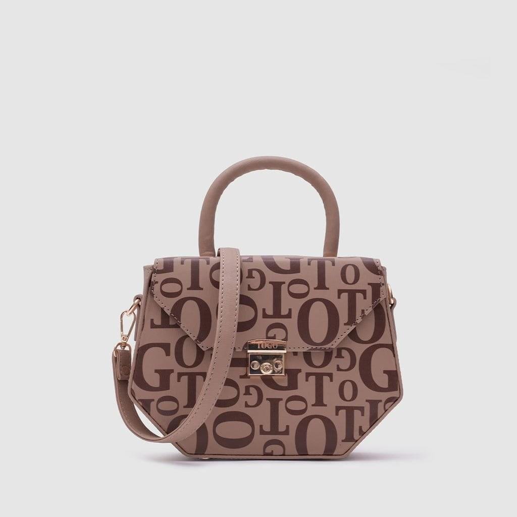UR31.jpg URBANE CLASSICA SHOULDER BAG- BROWN - Image 1