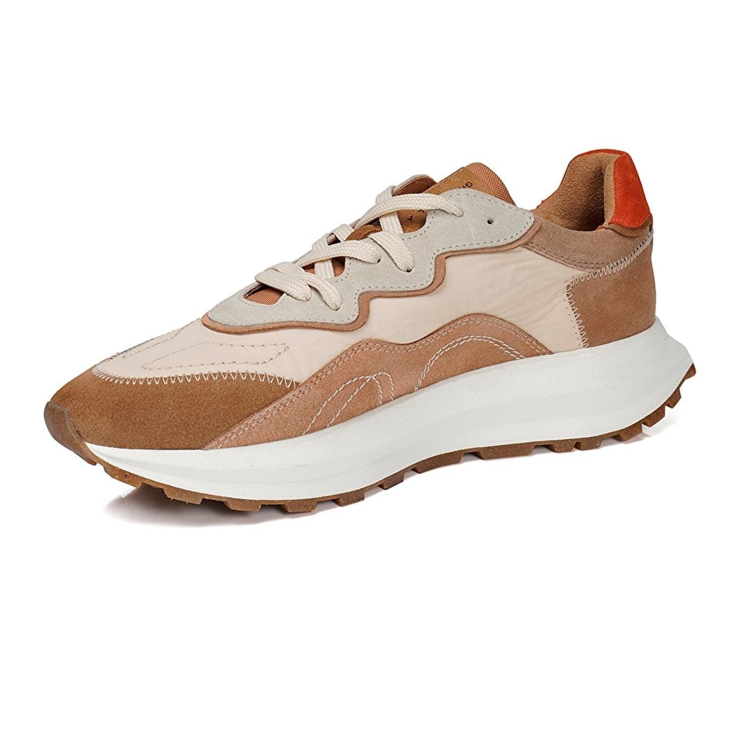 Greyder ClassicStride Genuine Leather Sports Sneakers 3Y1SA20040 Beige - Image 1